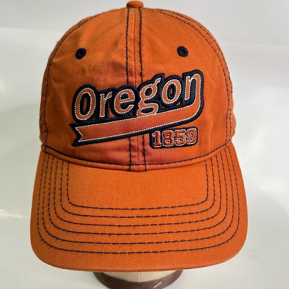 Triangle Sport Headwear Orange Oregon 1859 Baseball cap